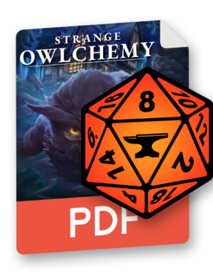 Strange Owlchemy Foundry VTT